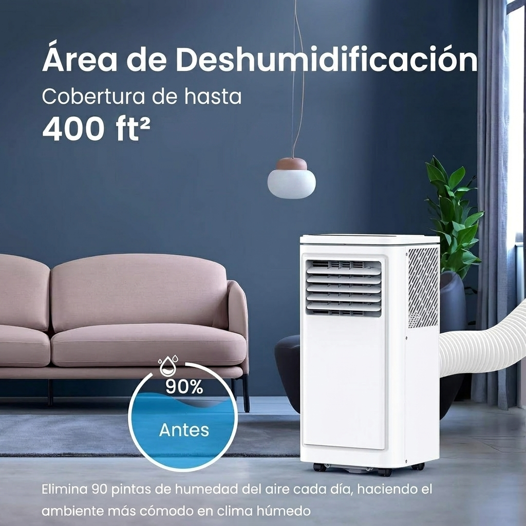 Aire Acondicionado Portátil 4 en 1